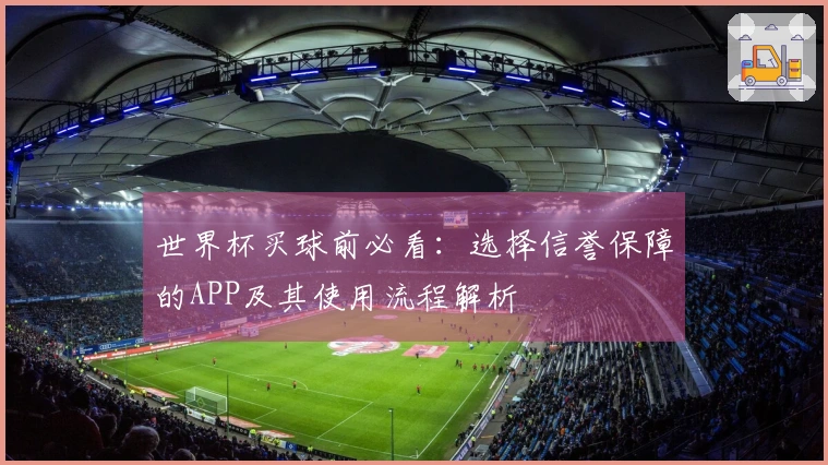 世界杯买球前必看：选择信誉保障的APP及其使用流程解析