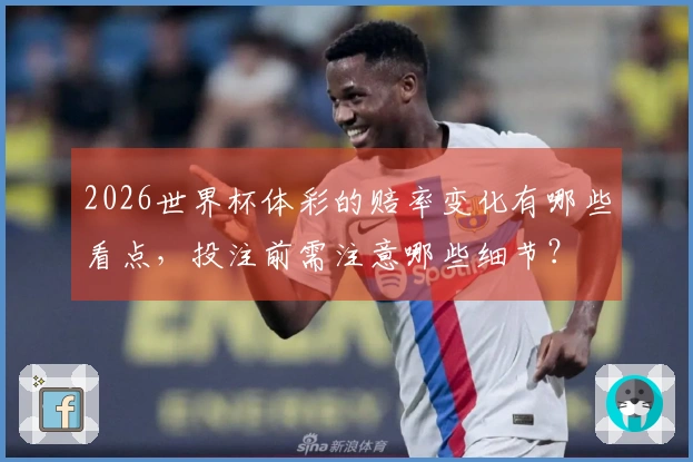 2026世界杯体彩的赔率变化有哪些看点，投注前需注意哪些细节？