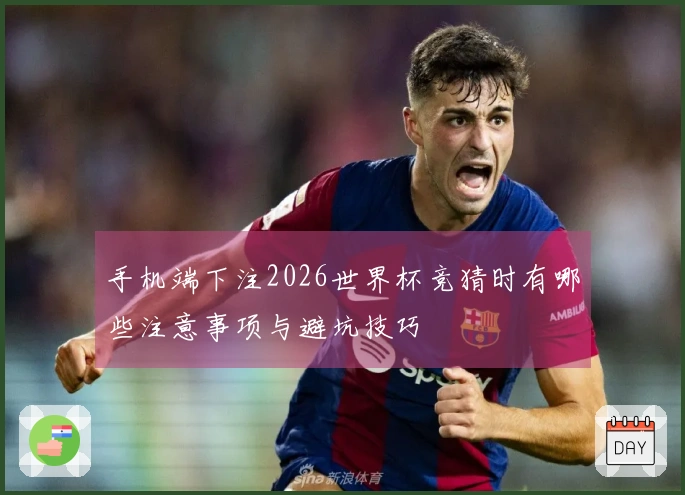手机端下注2026世界杯竞猜时有哪些注意事项与避坑技巧