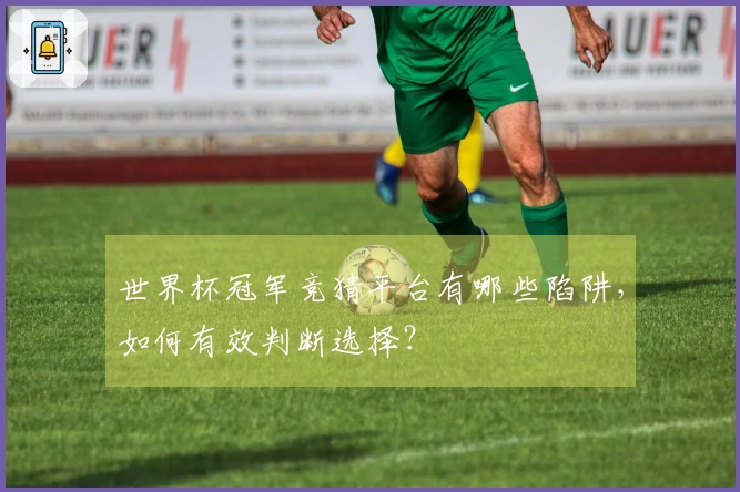 世界杯冠军竞猜平台有哪些陷阱，如何有效判断选择？