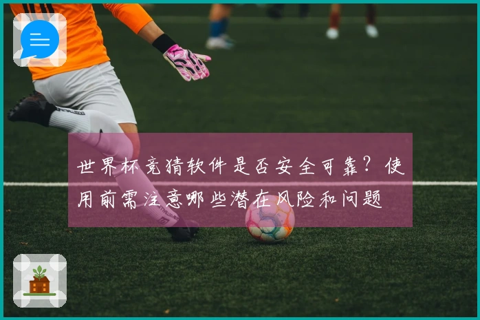 世界杯竞猜软件是否安全可靠？使用前需注意哪些潜在风险和问题